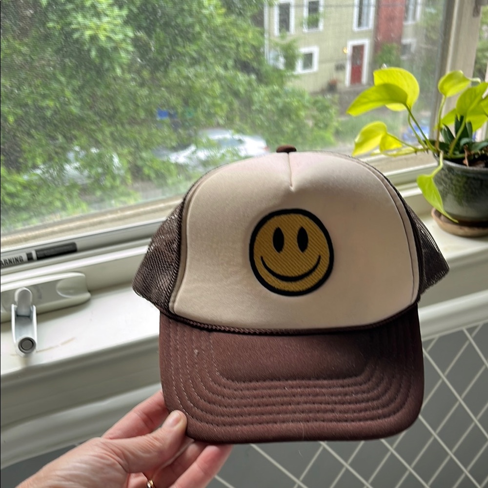 OTTO Brown and Cream Trucker Hat